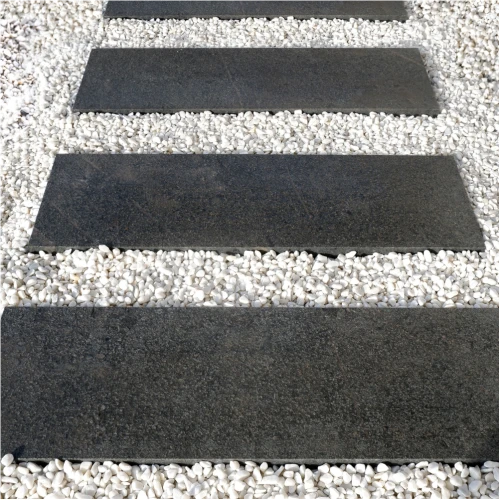 Плита пошаговая термо из гранита Шонгуй/Кольский 1200х400х50 мм
