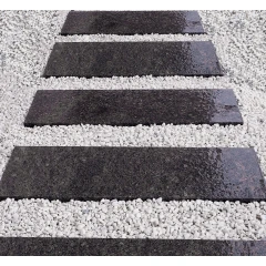 Плита пошаговая термо из гранита Дымовский 605х300х80 мм