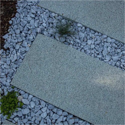 Плита пошаговая термо из гранита Мансуровский 1200х400х50 мм