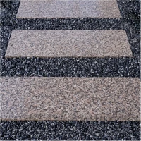 Плита пошаговая термо из гранита Жалгыз 1200х400х50 мм