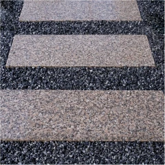 Плита пошаговая термо из гранита Жалгыз 1200х400х50 мм