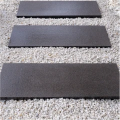 Плита пошаговая бучарда из гранита Купецкое 1200х400х50 мм