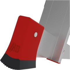 Индустриальная передвижная складная лестница-стремянка с платформой NV 5540 Новая Высота 1х4