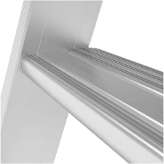 Индустриальная передвижная складная лестница-стремянка с платформой NV 5540 Новая Высота 1х4