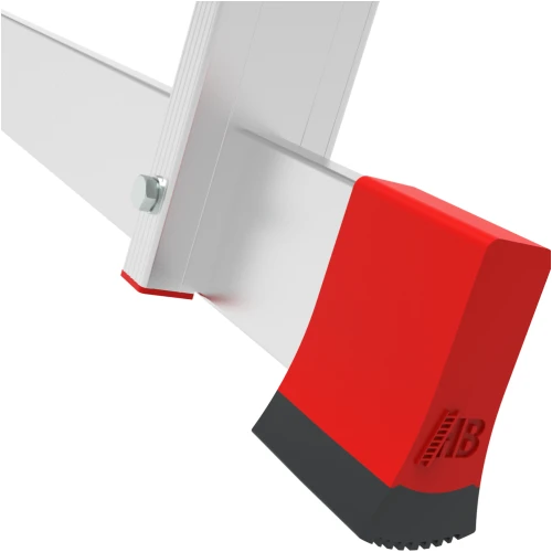 Индустриальная передвижная складная лестница-стремянка с платформой NV 5543 Новая Высота 1х7