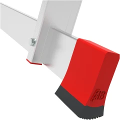 Индустриальная передвижная складная лестница-стремянка с платформой NV 5546 Новая Высота 1х10