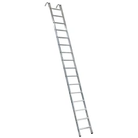 Лестница алюминиевая приставная проф. Новая Высота NV 3215, 1х16 развальцованных ступеней 80 мм
