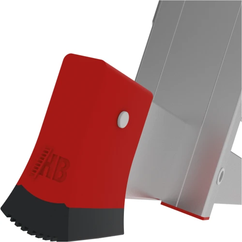 Профессиональная передвижная складная лестница-стремянка с платформой NV 3540 Новая Высота 1х6