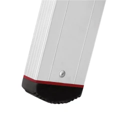 Лестница алюминиевая приставная проф. Новая Высота NV 3215, 1х8 развальцованных ступеней 80 мм