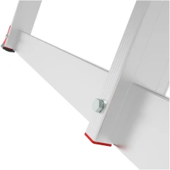 Индустриальная передвижная складная лестница-стремянка с платформой NV 5547 Новая Высота 1х11