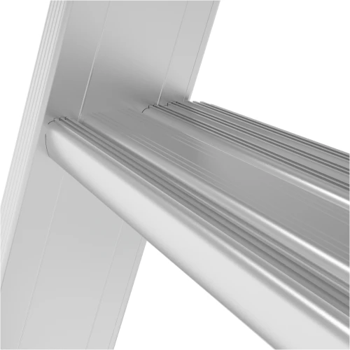 Индустриальная передвижная складная лестница-стремянка с платформой NV 5548 Новая Высота 1х12