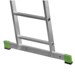 Лестница алюминиевая двухсекционная Новая Высота NV 2220, 2х18 перекладин