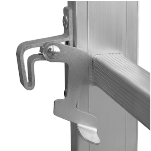 Лестница алюминиевая двухсекционная Новая Высота NV 2220, 2х6 перекладин