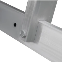 Лестница алюминиевая двухсекционная Новая Высота NV 2220, 2х7 перекладин