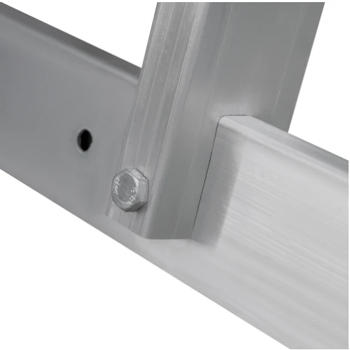 Лестница алюминиевая двухсекционная Новая Высота NV 2220, 2х7 перекладин