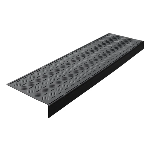 Накладка на ступень резиновая противоскользящая (проступь) угловая 