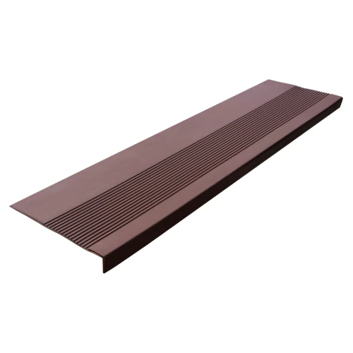 Накладка на ступень резиновая противоскользящая (проступь) угловая 