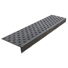 Накладка на ступень резиновая противоскользящая (проступь) угловая 