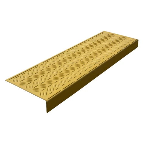 Накладка на ступень резиновая противоскользящая (проступь) угловая 