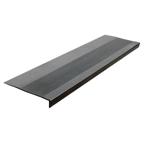 Накладка на ступень резиновая противоскользящая (проступь) угловая 