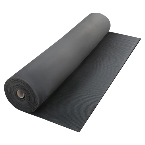 Грязезащитный резиновый ковер мелкий рубчик 10000×1250х3,5 мм