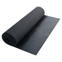 Грязезащитный резиновый ковер средний рубчик 10000×1250х3.5-4 мм