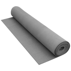 Грязезащитный резиновый ковер средний рубчик 10000×1500х3.5-4 мм