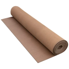 Грязезащитный резиновый ковер средний рубчик 10000×1500х3.5-4 мм