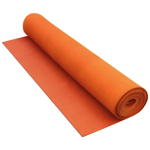 Грязезащитный резиновый ковер средний рубчик 10000×1500х3.5-4 мм