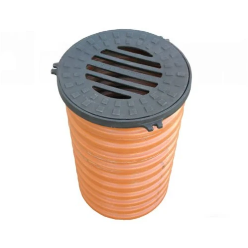 Дождеприёмник обрамление D 380 круглый чугунный