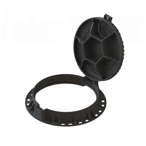 Люк чугунный ВЧ тип СТ фланцевый кл.Е600