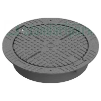 Люк чугунный ВЧ тип ТМ с самонивилирующимся корпусом кл. D400