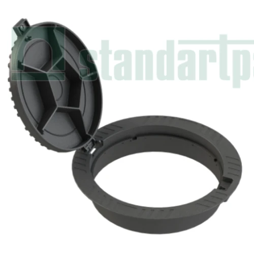 Люк чугунный ВЧ тип ТМ с самонивилирующимся корпусом кл. D400