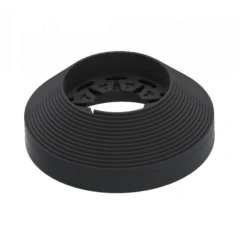 Бордюр NewFix Roll Б-100.04.04-ПП в комплекте с соединителем и крепежными анкерами черный