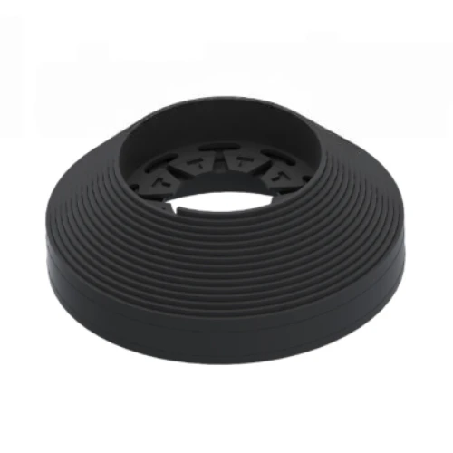 Бордюр NewFix Roll Б-100.04.04-ПП в комплекте с соединителем и крепежными анкерами черный