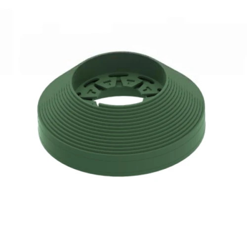 Бордюр NewFix Roll Б-100.04.04-ПП в комплекте с соединителем и крепежными анкерами оливковый