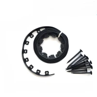 Бордюр ландшафтный пластиковый Крокус L=10000 мм Н38 мм