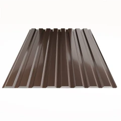 Профнастил С20 полимер 0,45 1,15х2 м текстурированный RAL 8017