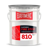 Однокомпонентное вспучивающееся покрытие ELASTOMERIC FIRE STOP 810, 20 кг