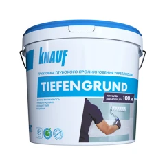Грунтовка глубокого проникновения Knauf Tiefengrund универсальная, 10 кг