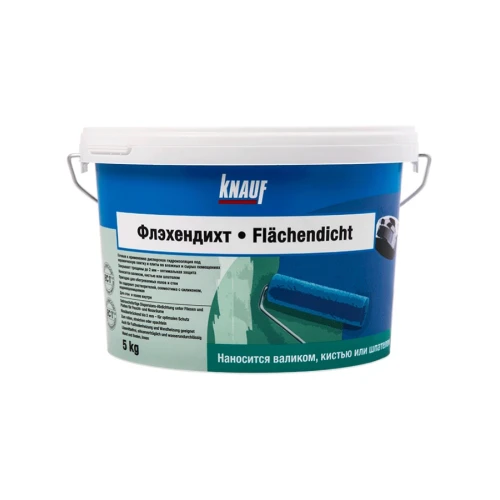Гидроизоляция на латексной основе Knauf Флэхендихт, 5 кг