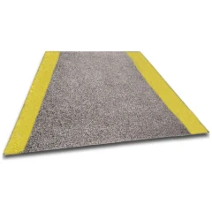 Противоскользящий лист 3000х1500 мм, композит, цвет стандарт, 2 жёлтых края