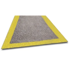 Противоскользящий лист 1000х750 мм, композит, цвет стандарт, 3 или 4 жёлтых края