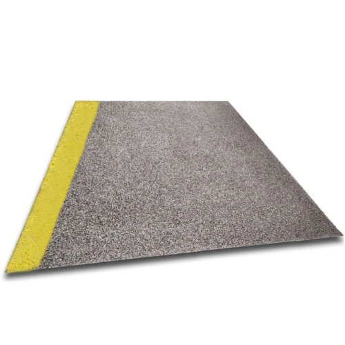Противоскользящий лист 1000х750 мм, композит, цвет стандарт с жёлтым краем