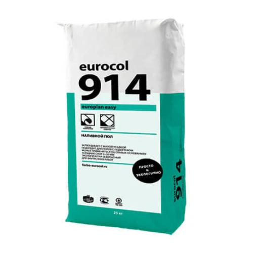Наливной пол Forbo 914 Europlan Easy, 25 кг