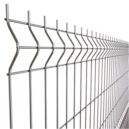 Панель ограждения 3D 1,53х2,5 м (диаметр прутка 4 мм) оцинкованная, покрытие полимер