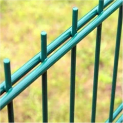 Панель ограждения 2D 1,03х2,5 м RAL 6005 (диаметр прутка 6 мм) оцинкованная, покрытие полимер