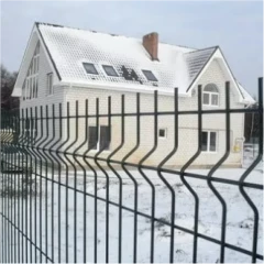 Панель ограждения 3D 1,53х2,5 м RAL 6005 (диаметр прутка 4,8 мм) оцинкованная