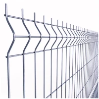 Панель ограждения 3D 2,03х2,5 м RAL 6005 (диаметр прутка 3 мм) оцинкованная