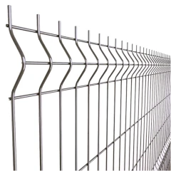 Панель ограждения 3D 2,03х2,5 м RAL 6005 (диаметр прутка 4 мм) оцинкованная, покрытие полимер